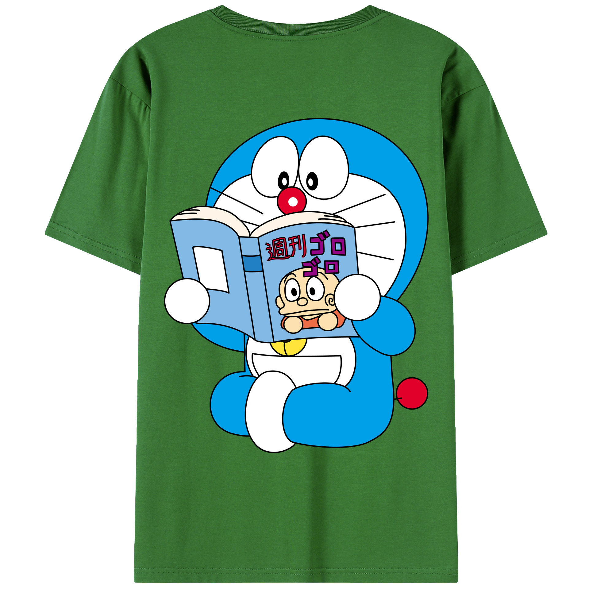 （画像用） ドラえもん Doraemon レディース半袖Tシャツ(バックプリント)